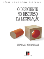 O Deficiente no discurso da legislação