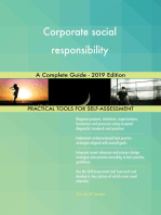 Corporate social responsibility A Complete Guide - 2019 Edition