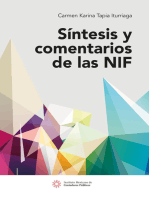 Síntesis y comentarios de las NIF