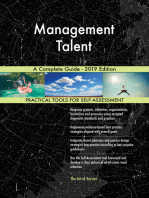 Management Talent A Complete Guide - 2019 Edition