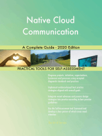 Native Cloud Communication A Complete Guide - 2020 Edition