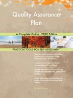 Quality Assurance Plan A Complete Guide - 2020 Edition