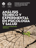 Análisis teórico y experimental en psicología y salud: Algunas contribuciones mexicanas