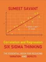 Correlation and Regression: Six Sigma Thinking, #8