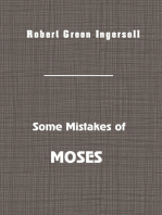 Some Mistakes of Moses