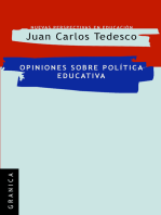 Opiniones sobre Política Educativa