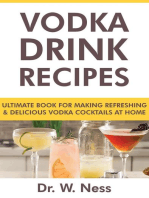 Vodka Drink Recipes: Ultimate Book for Making Refreshing & Delicious Vodka Cocktails at Home