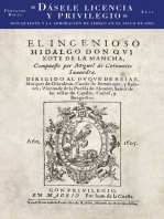 Dásele licencia y privilegio: Don Quijote y la aprobación de libros en el Siglo de Oro