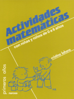 Actividades matemáticas: Con niños de 0-6 años