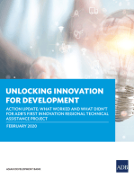 Unlocking Innovation for Development: Action Update: What worked and what didn't for ADB's first innovation regional technical assistance project