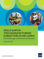 Skills Gaps in Two Manufacturing Subsectors in Sri Lanka: Food and Beverages, and Electronics and Electricals