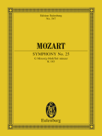 Symphony No. 25 G minor: K. 183