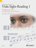 Viola Sight-Reading 1: A fresh approach