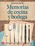 Memorias de cocina y bodega