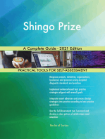 Shingo Prize A Complete Guide - 2021 Edition