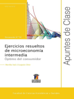 Ejercicios resueltos de microeconomía intermedia: Óptimo del consumidor