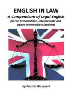 English in Law: A Compendium of Legal English for pre-intermediate, intermediate and upper-intermediate students