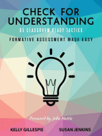 Check for Understanding 65 Classroom Ready Tactics: Formative Assessment Made Easy