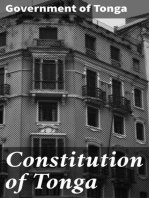 Constitution of Tonga