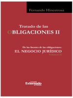 Tratado de las Obligaciones II: Negocio Jurídico II