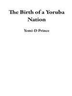 The Birth of a Yoruba Nation