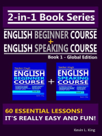 2-in-1 Book Series: Teacher King’s English Beginner Course Book 1 & English Speaking Course Book 1 - Global Edition