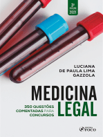 Medicina Legal: 350 questões comentadas para concursos