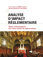 Analyse d’impact réglementaire (AIR): Balises méthodologiques pour mieux évaluer les réglementations