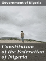 Constitution of the Federation of Nigeria