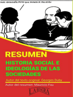 Resumen de Historia Social e Ideologías de las Sociedades de Georges Duby: RESÚMENES UNIVERSITARIOS