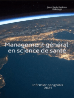 Management général en science de santé