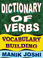 Dictionary of Verbs: Vocabulary Building