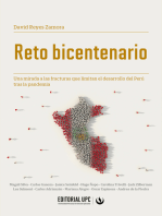 Reto bicentenario: Una mirada a las fracturas que limitan el desarrollo del Perú tras la pandemia