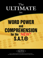 The Ultimate In: Word Power and Comprehension for the "New" S.A.T.®