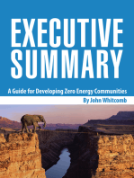 Executive Summary: A Guide for Developing Zero Energy Communities