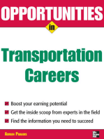 Opportunities in Transportation Careers