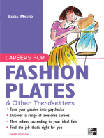 Careers for Fashion Plates & Other Trendsetters