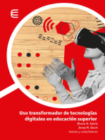 Uso transformador de tecnologías digitales en educación superior