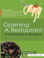 Opening a Restaurant: From inception to reception