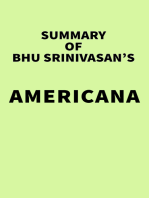 Summary of Bhu Srinivasan's Americana