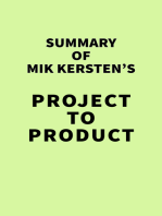 Summary of Mik Kersten's Project to Product