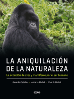 La aniquilación de la naturaleza: La extinción de aves y mamíferos por el ser humano