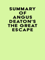 Summary of Angus Deaton's The Great Escape