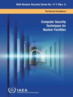 Computer Security Techniques for Nuclear Facilities: Technical Guidence