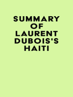 Summary of Laurent Dubois's Haiti