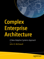 Complex Enterprise Architecture: A New Adaptive Systems Approach