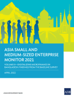 Asia Small and Medium-Sized Enterprise Monitor 2021 Volume III: Digitalizing Microfinance in Bangladesh: Findings from the Baseline Survey