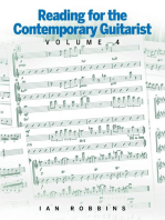 Reading for the Contemporary Guitarist Volume 4