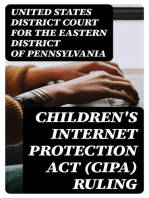 Children's Internet Protection Act (CIPA) Ruling