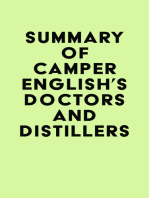 Summary of Camper English's Doctors and Distillers